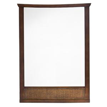 American Standard 9212.101.336 Tropic Wall Mirror - Nutmeg